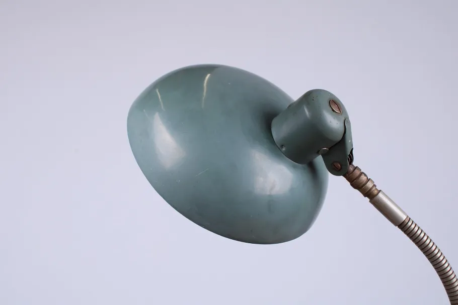 New Pamono Bauhaus Table Lamp with Adjustable Goose Neck from Sis, 1930s