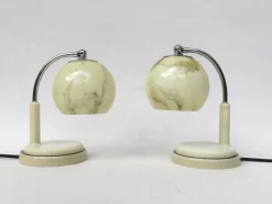 Discount Pamono Bauhaus Table Lights by Marianne Brandt for Ruppel Werke, 1920s, Set of 2