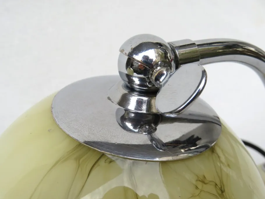 Discount Pamono Bauhaus Table Lights by Marianne Brandt for Ruppel Werke, 1920s, Set of 2