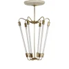 Online Pamono Bauhaus Tl KH 620 Pendant Light in Brass from Technische Unie, 1950s