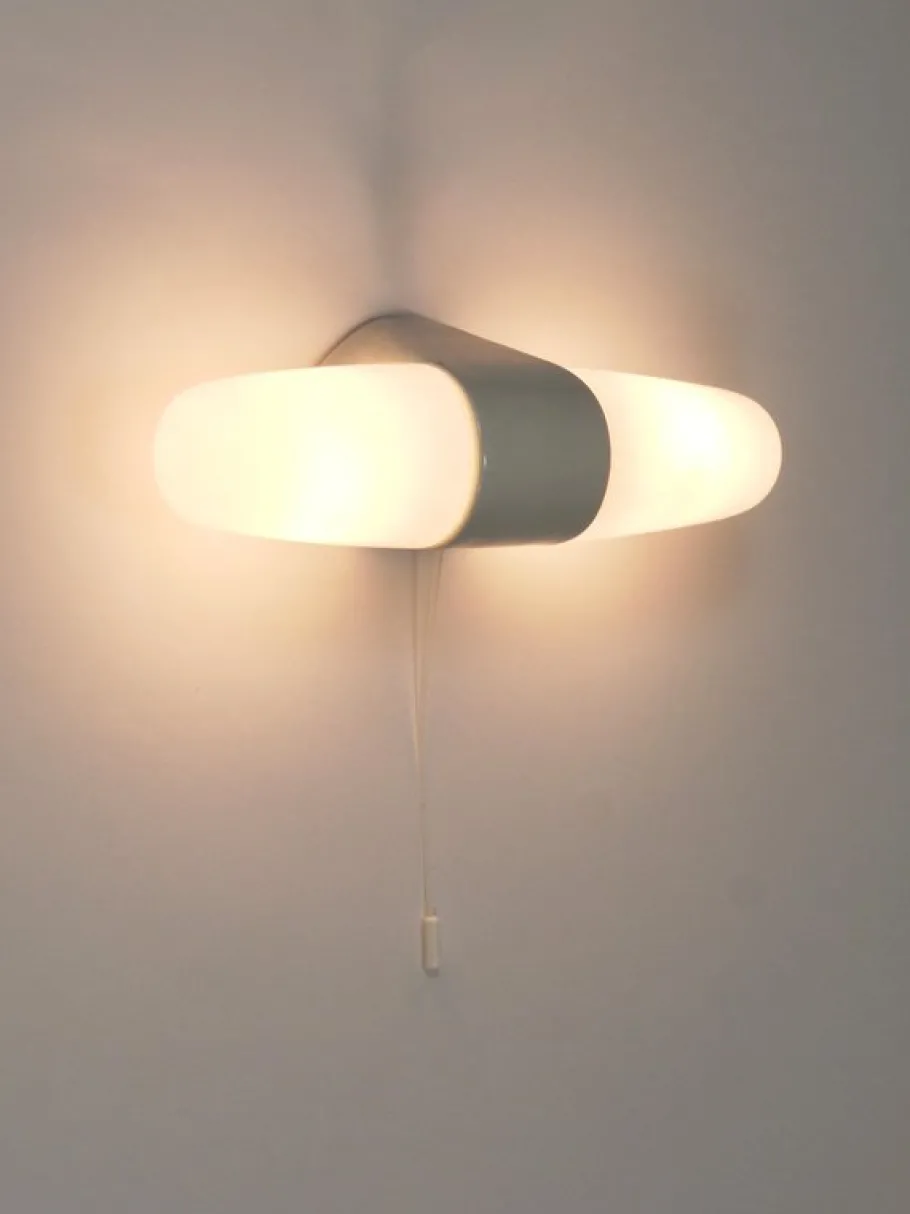 New Pamono Bauhaus Wall Light by Wilhelm Wagenfeld, 1950s