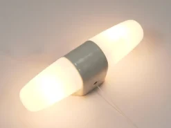 New Pamono Bauhaus Wall Light by Wilhelm Wagenfeld, 1950s