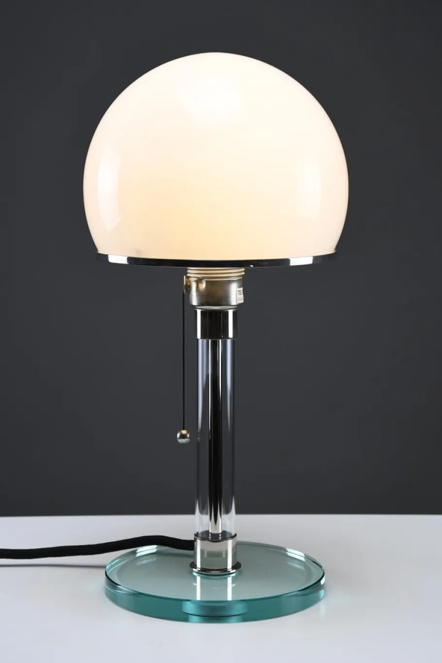 Clearance Pamono Bauhaus WG24 Table Lamp by Prof. Wilhelm Wagenfeld, 1980
