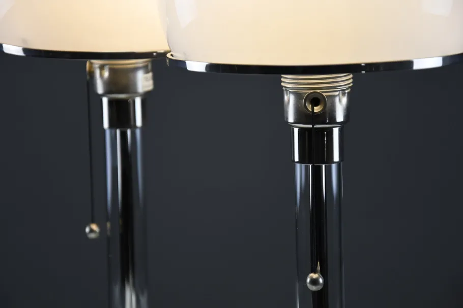Clearance Pamono Bauhaus WG24 Table Lamp by Prof. Wilhelm Wagenfeld, 1980