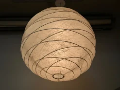 Best Pamono Beige Cocoon Pendant attributed to Lissoni for Flos, Italy, 2000s