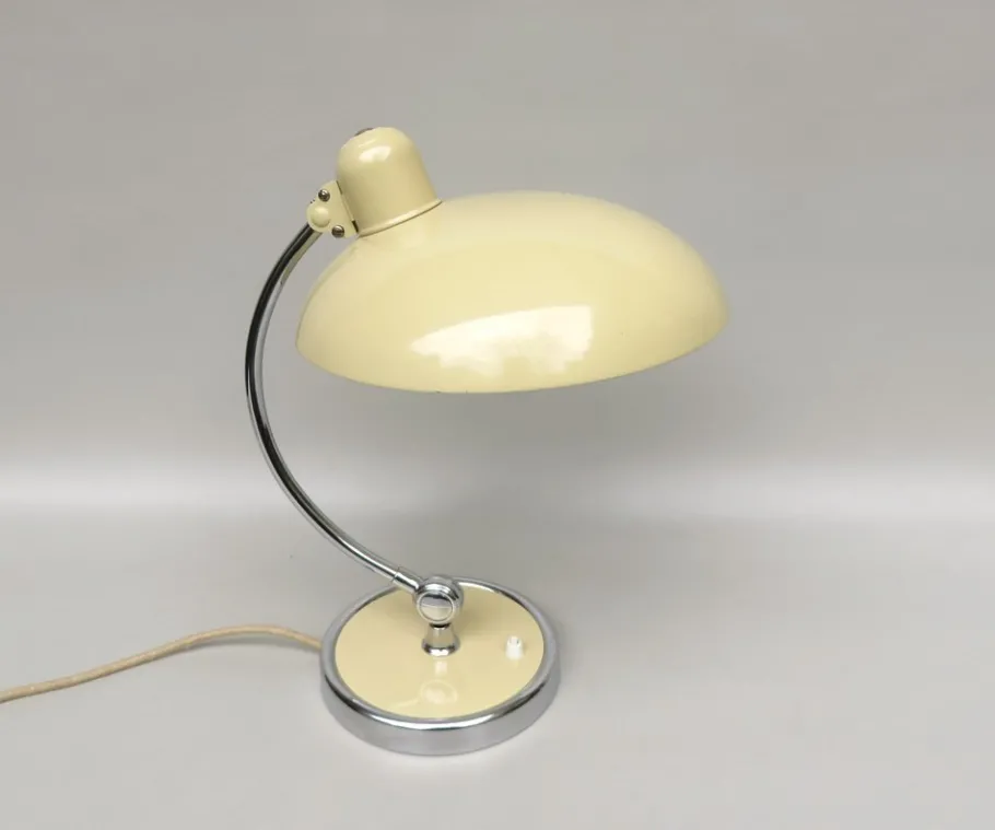 New Pamono Beige Desk Light by Christian Dell for Kaiser Idell, 1930s