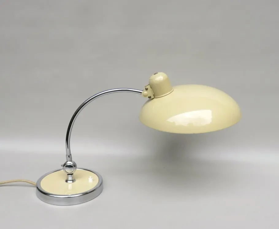 New Pamono Beige Desk Light by Christian Dell for Kaiser Idell, 1930s