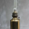 Hot Pamono Belgian Brass Gas Lamp