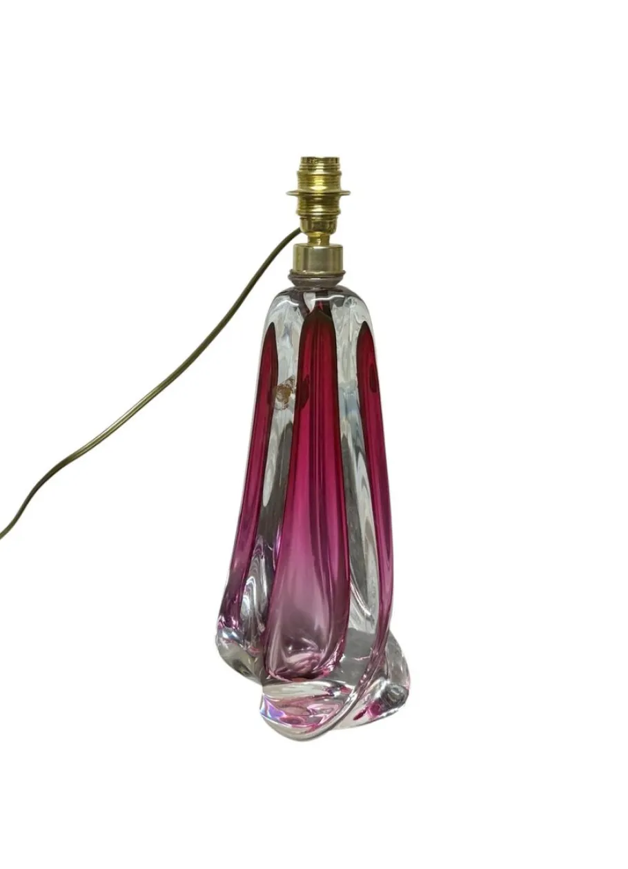 Best Pamono Belgian Table Lamp from Val Saint Lambert