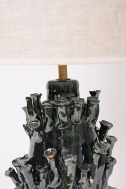 Online Pamono Belize Green and Black Lamp by Barracuda Interiors