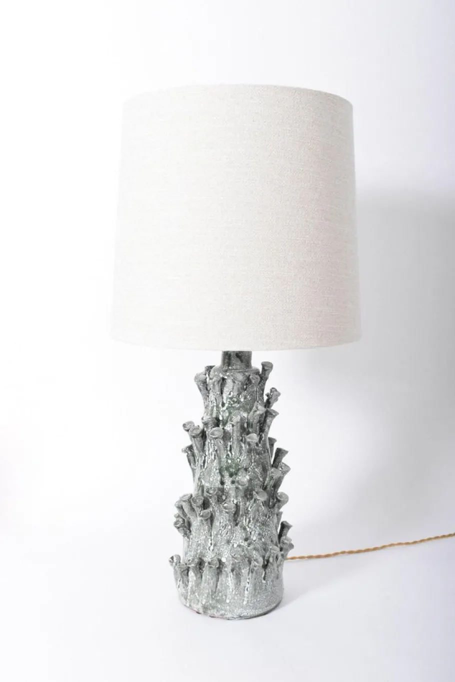 Discount Pamono Belize Green Marbled Lamp by Barracuda Interiors