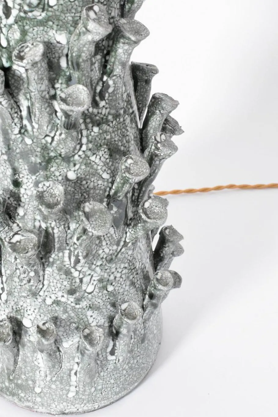 Discount Pamono Belize Green Marbled Lamp by Barracuda Interiors