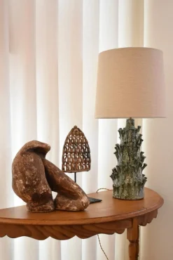 Discount Pamono Belize Green Marbled Lamp by Barracuda Interiors