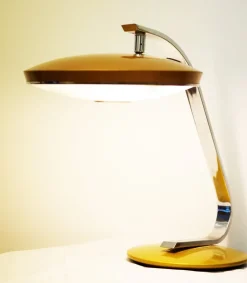 Discount Pamono Bicolored Desk Lamp from Fase, 1960s
