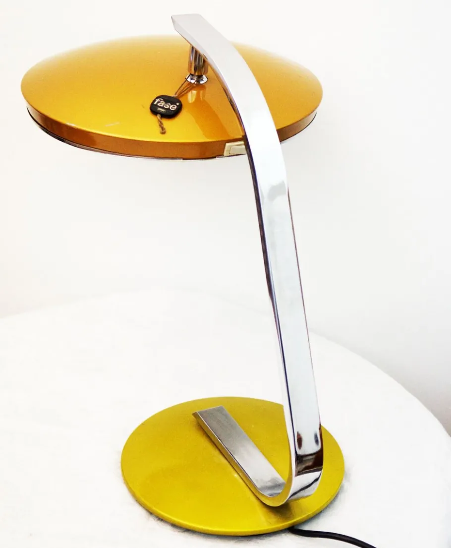 Discount Pamono Bicolored Desk Lamp from Fase, 1960s