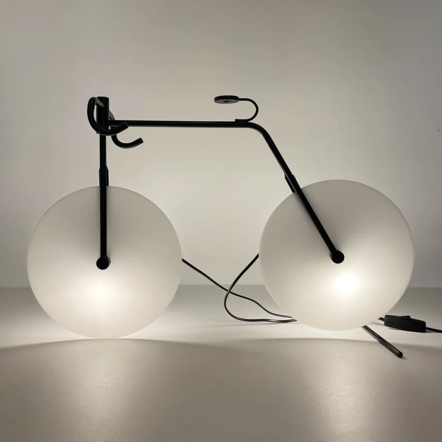 Discount Pamono Bicycle Table Lamp by Bag Turgi, 1980