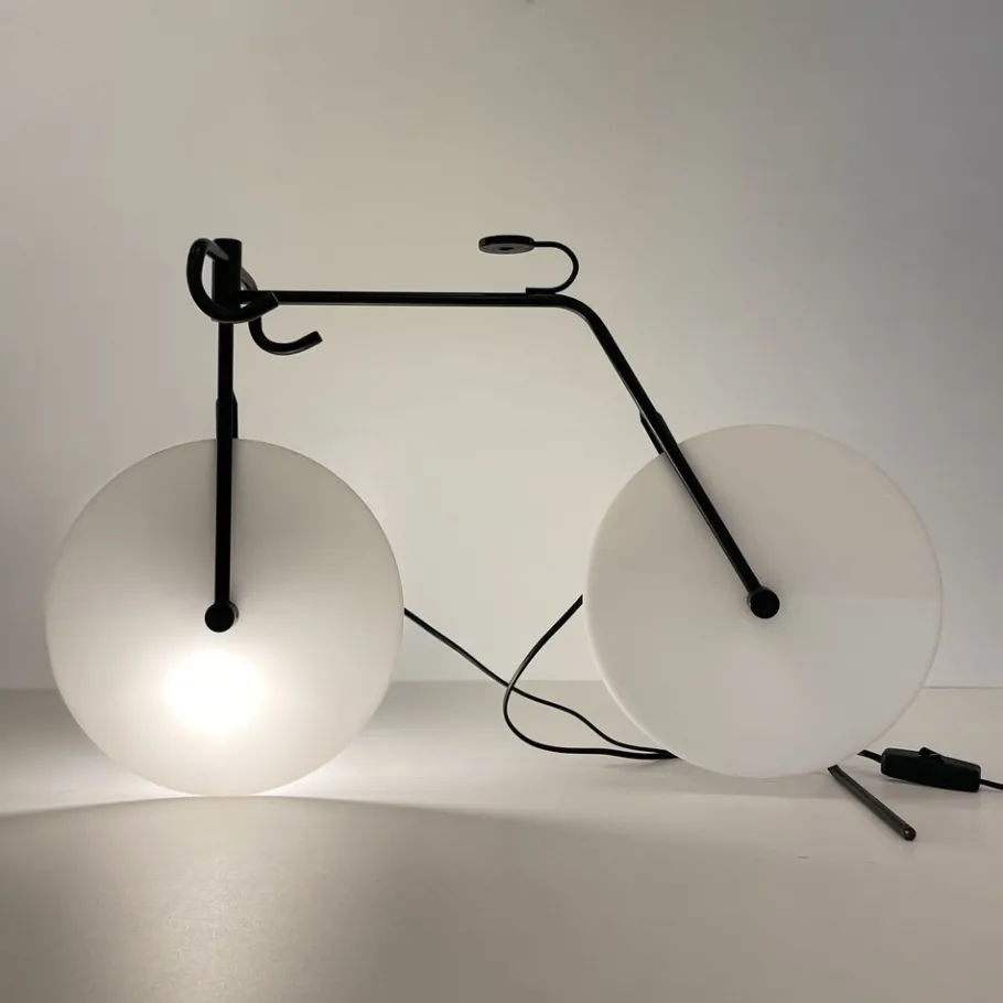 Discount Pamono Bicycle Table Lamp by Bag Turgi, 1980