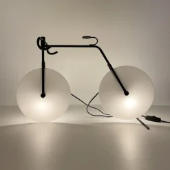 Discount Pamono Bicycle Table Lamp by Bag Turgi, 1980