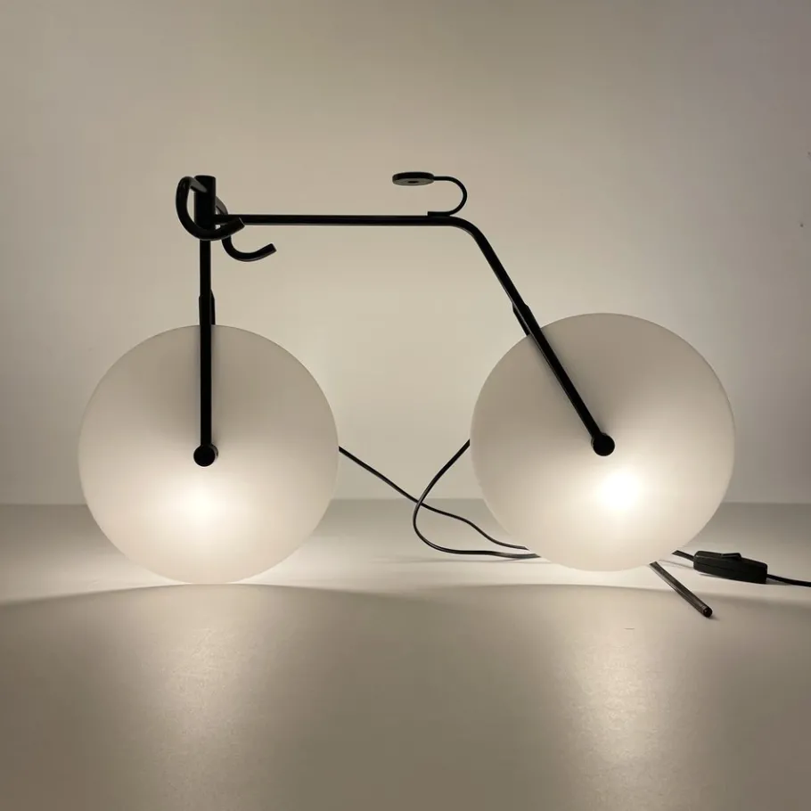 Discount Pamono Bicycle Table Lamp by Bag Turgi, 1980