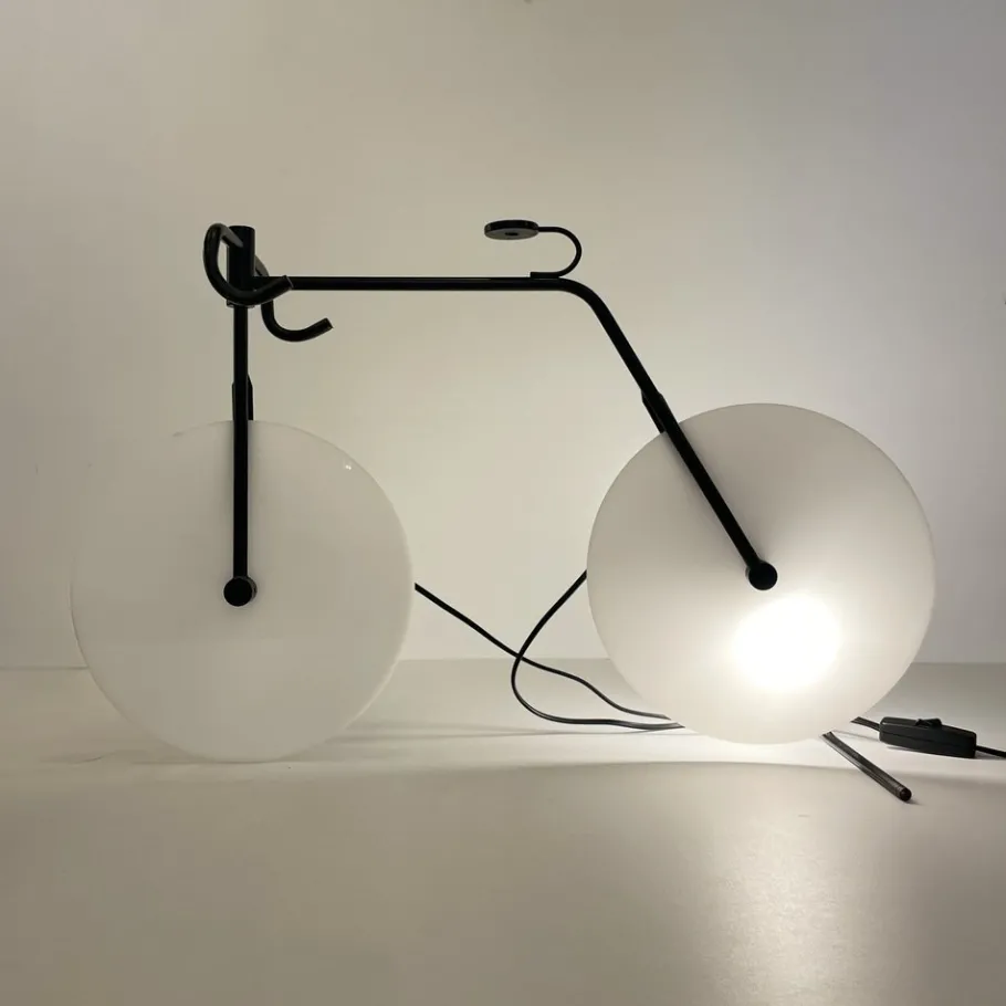Discount Pamono Bicycle Table Lamp by Bag Turgi, 1980