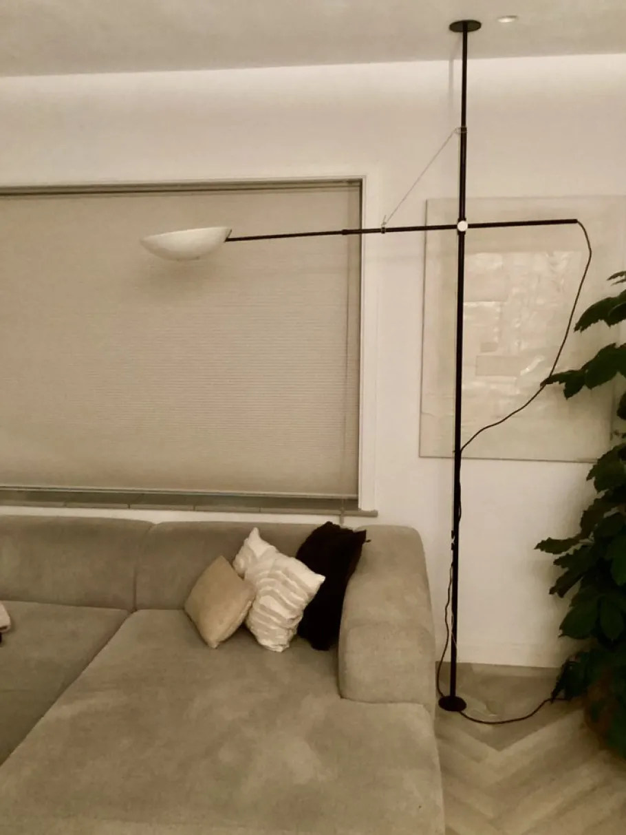 New Pamono Bigo Floor Lamp by S. T. Valenti for Valenti Luce, 1980s