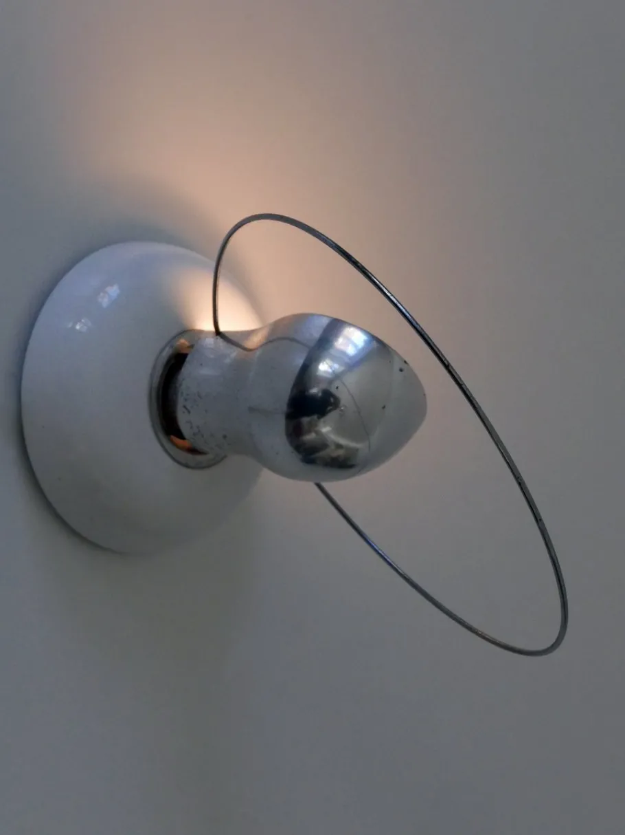 Best Pamono Bisbi Sconce by Achille Castiglioni for Flos, Italy, 1970s