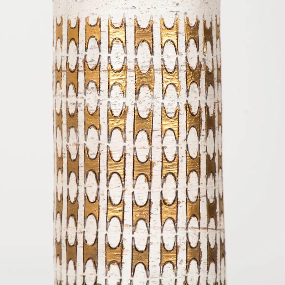 Best Pamono Bitossi Lamps for Bergboms with Custom Made Shades by Rene Houben, Set of 2
