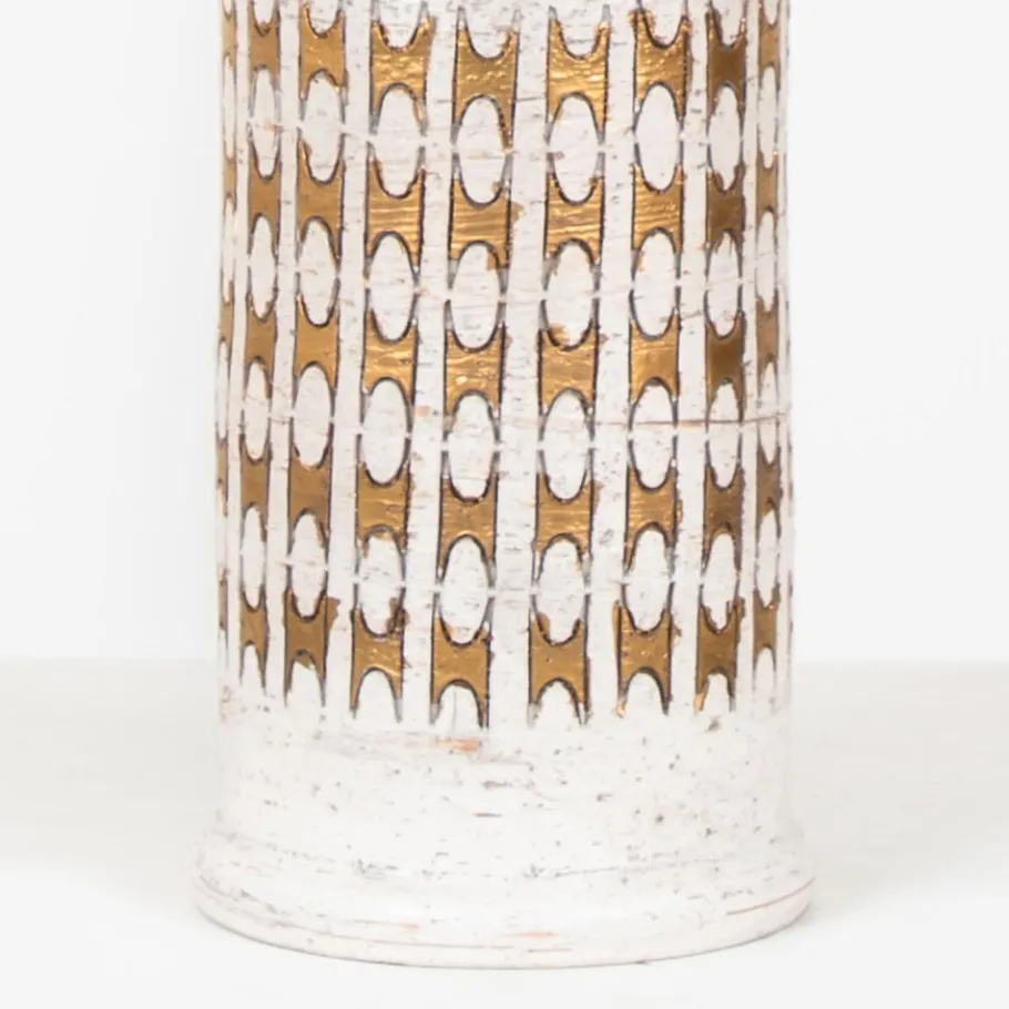 Best Pamono Bitossi Lamps for Bergboms with Custom Made Shades by Rene Houben, Set of 2