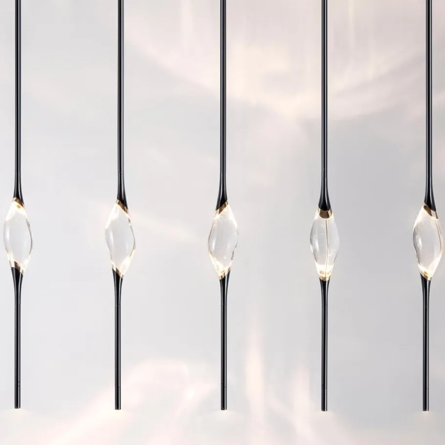 New Pamono Black + Gold Il Pezzo 12 Long Pendant by Il Pezzo Mancante