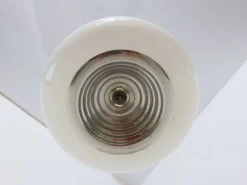 Discount Pamono Black & White Hanging Lamp by Castiglioni Brothers for Flos, 1970s