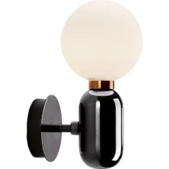 Hot Pamono Black Aballs A Wall Lamp by Parachilna