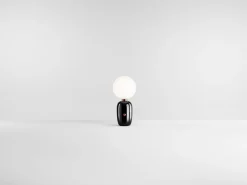 Discount Pamono Black Aballs M PE Table Lamp by Parachilna