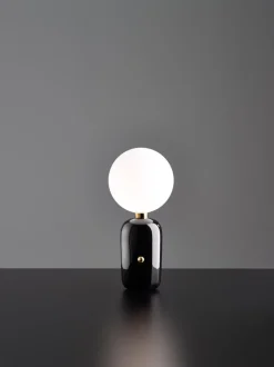 Discount Pamono Black Aballs M PE Table Lamp by Parachilna