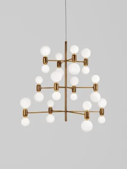 Discount Pamono Black Aballs M PE Table Lamp by Parachilna