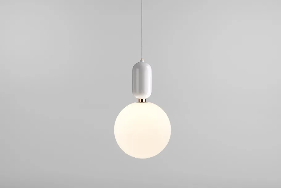 Online Pamono Black Aballs T Gr Pendant Lamp by Parachilna