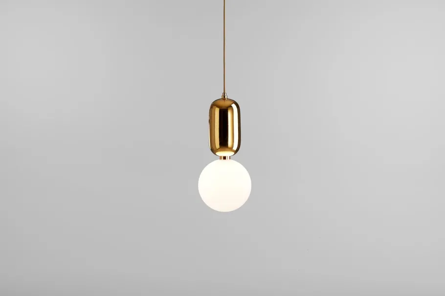 Online Pamono Black Aballs T Gr Pendant Lamp by Parachilna
