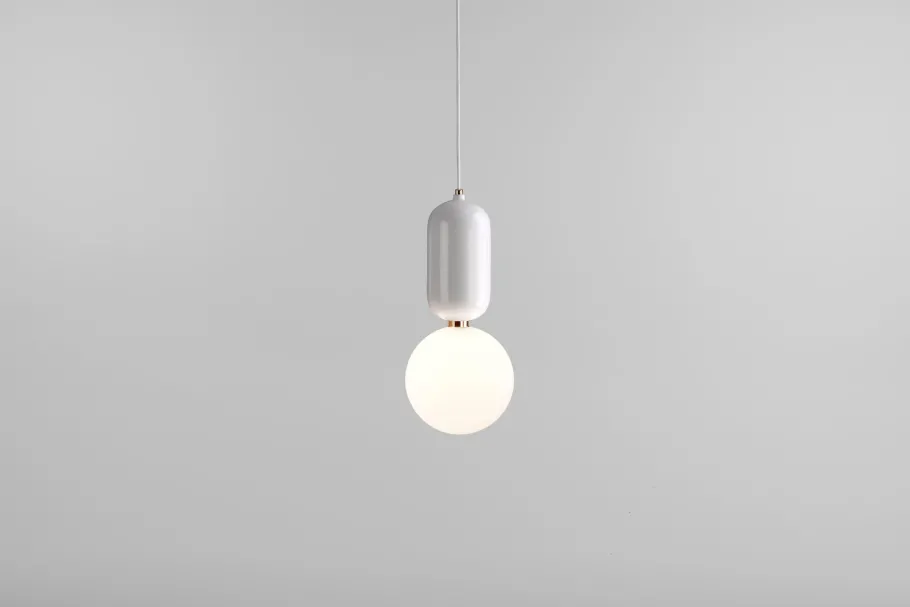 Online Pamono Black Aballs T Gr Pendant Lamp by Parachilna