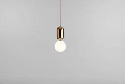 Hot Pamono Black Aballs T Pe Pendant Lamp by Parachilna