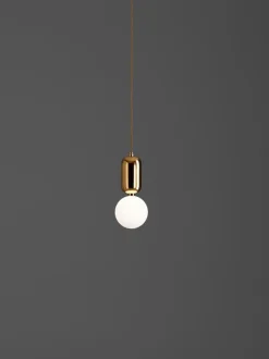 Hot Pamono Black Aballs T Pe Pendant Lamp by Parachilna
