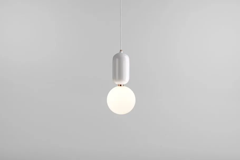 Hot Pamono Black Aballs T Pe Pendant Lamp by Parachilna
