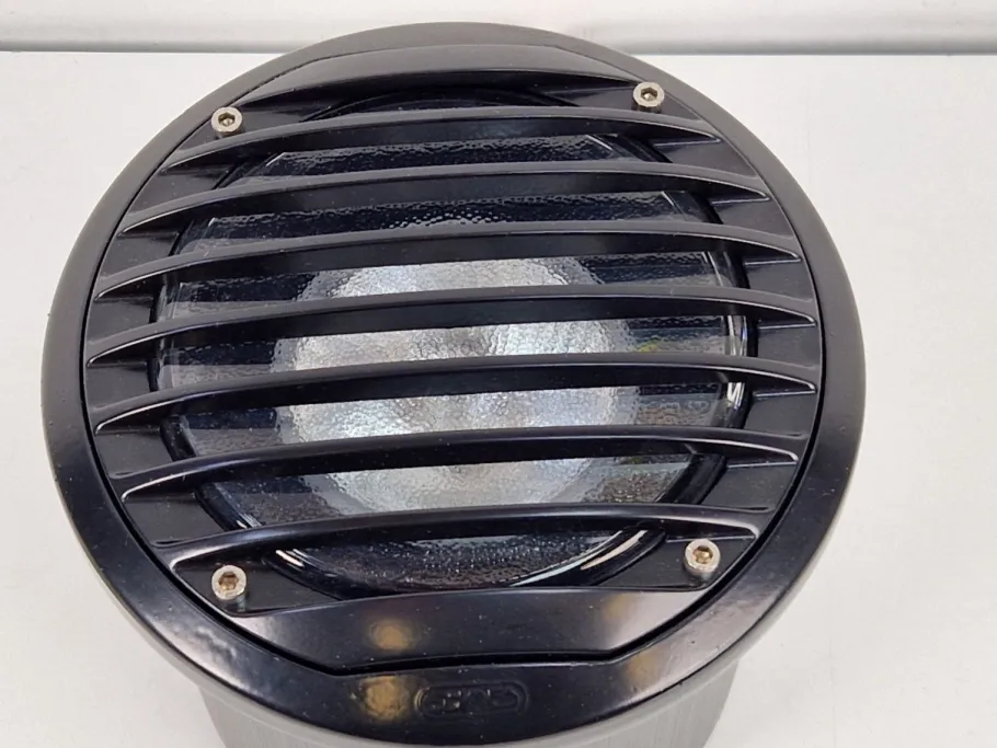 Online Pamono Black Aluminum Ground Spot by Simes Lighting, 1980s