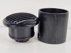 Online Pamono Black Aluminum Ground Spot by Simes Lighting, 1980s