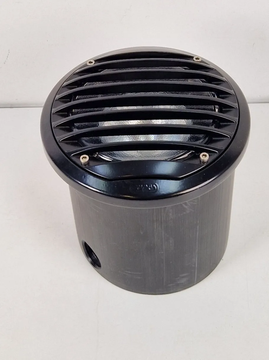 Online Pamono Black Aluminum Ground Spot by Simes Lighting, 1980s