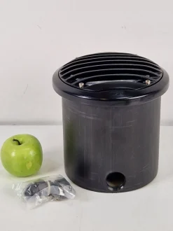 Online Pamono Black Aluminum Ground Spot by Simes Lighting, 1980s