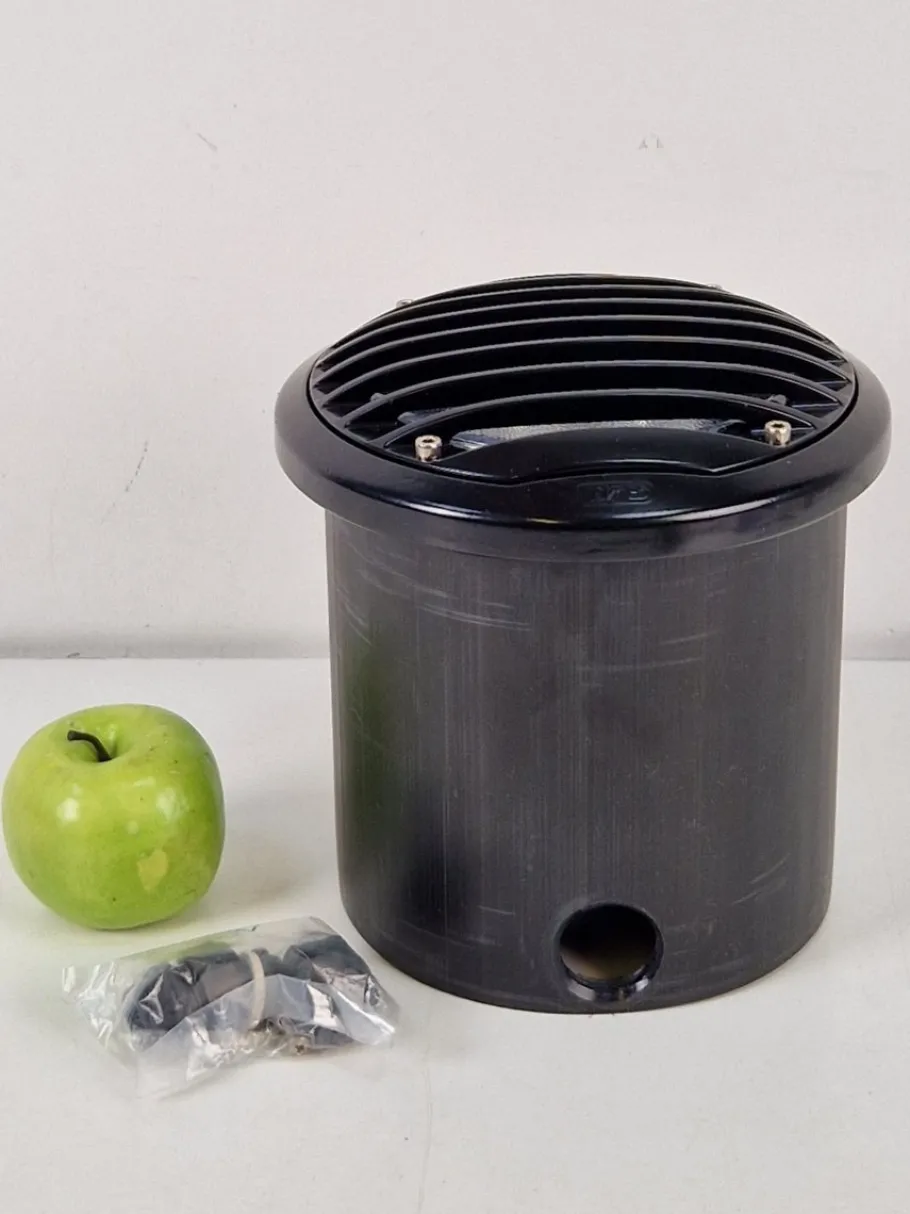 Online Pamono Black Aluminum Ground Spot by Simes Lighting, 1980s