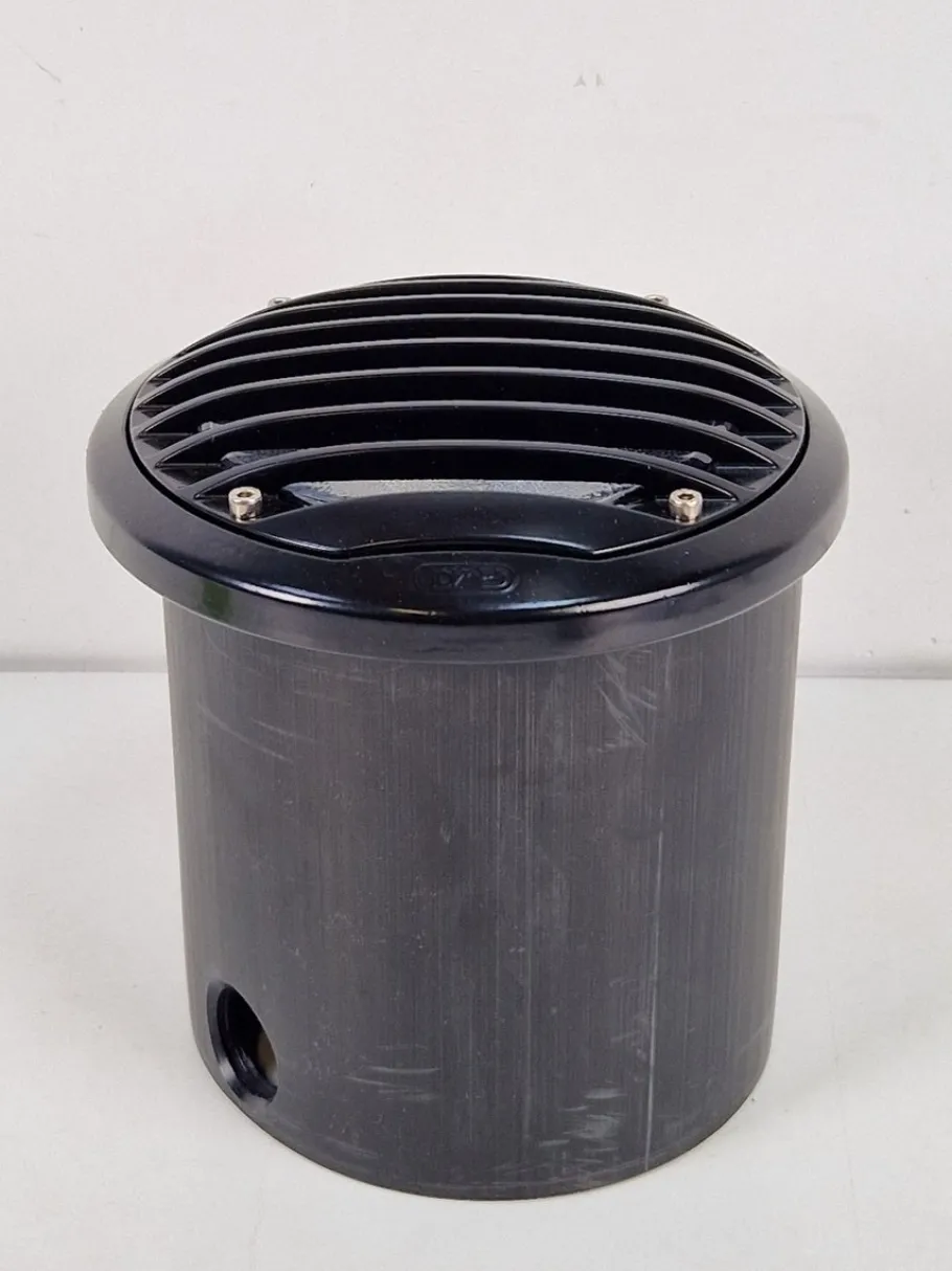 Online Pamono Black Aluminum Ground Spot by Simes Lighting, 1980s