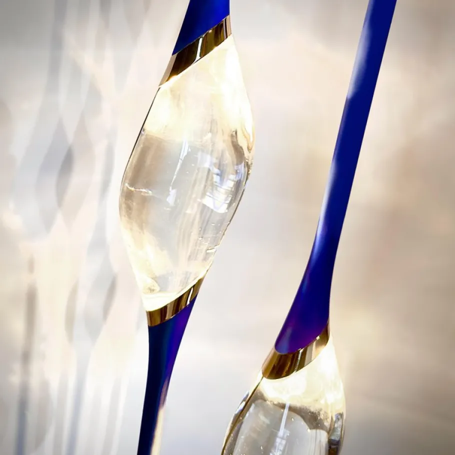 Online Pamono Black and Gold Il Pezzo 12 Floor Lamp by Il Pezzo Mancante