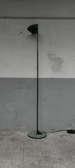 Sale Pamono Black Antonangeli Floor Lamp, 1980s