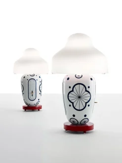 New Pamono Black Chinoz Table Lamp by Parachilna