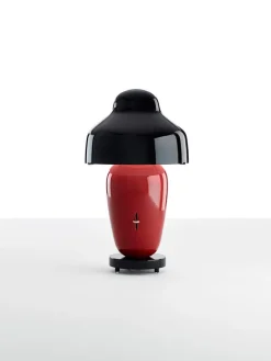 New Pamono Black Chinoz Table Lamp by Parachilna